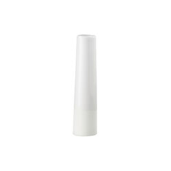 Tube Vase, white, Ditte Fischer Copenhagen