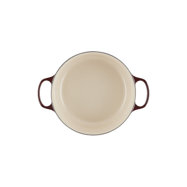 Signature round cast iron pot &Oslash; 28 cm, garnet, Le Creuset