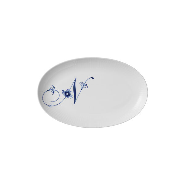 Alphabet Collection Oval Asiette N, Royal Copenhagen