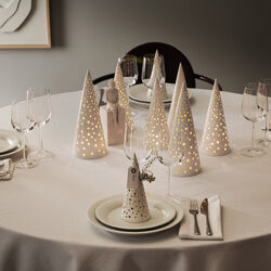 Nobili Tealight Holder High, snow white, Kähler