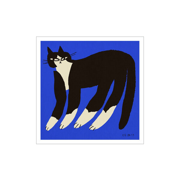Cat in Blue, THE POSTER CLUB