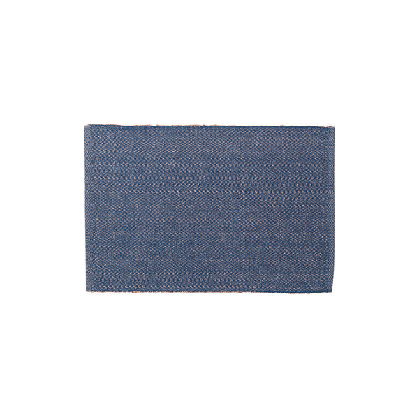 Herringbone Place Mat, blue, Lyngby Porcel&aelig;n