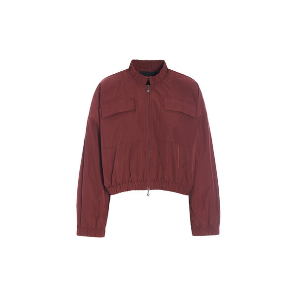 Fukkura poplin Bomber Jacket, maroon Fukkura poplin Bomber Jacket, maroon, BITTE KAI RAND