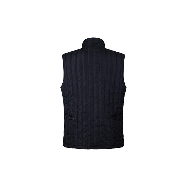 Vest Quilted Zip Nylon | Navy | Vest, Stenstr&ouml;ms