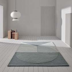 Satomi Rug, aqua, Linie Design