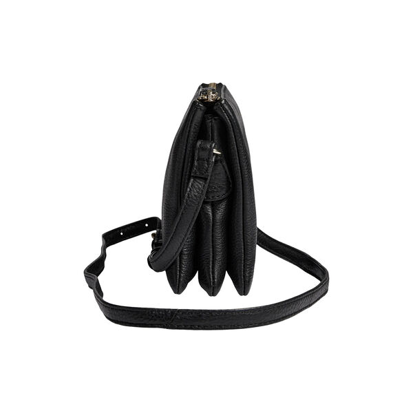 VeraMBG Crossbody Bag Grain, black w/gold, Markberg