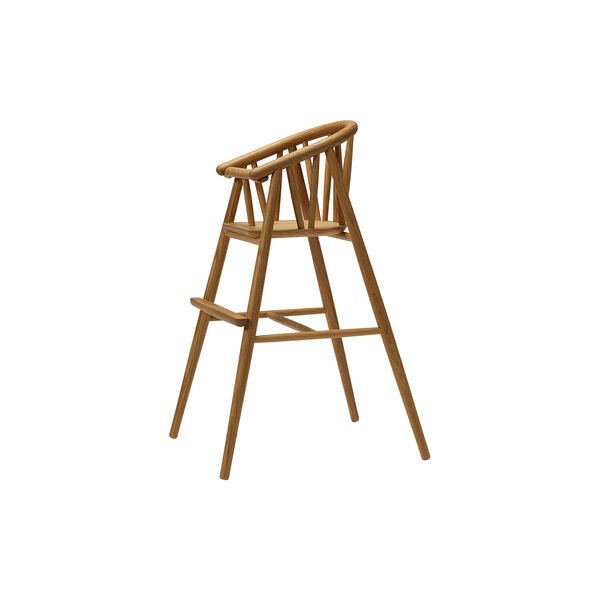 Saga Highchair, oak, OAKLINGS
