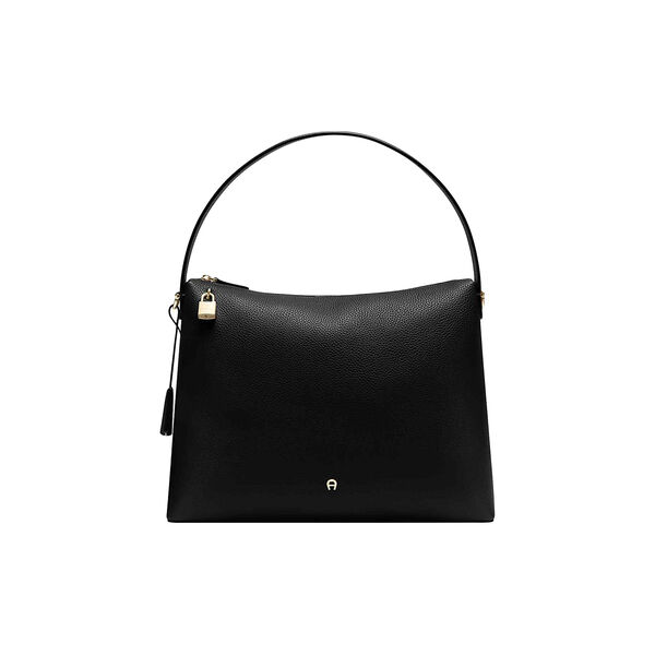 Delia Hobo Bag L, black Delia Hobo Bag L, black, Aigner