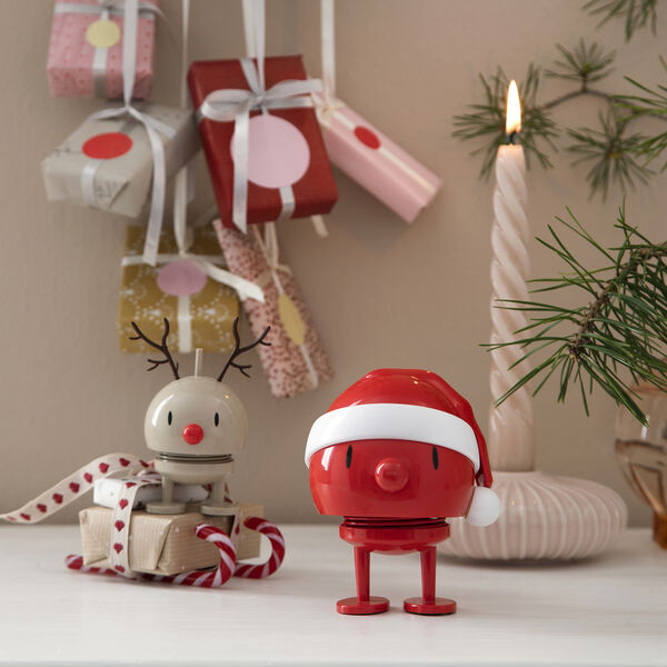 Santa Bumble, red, Hoptimist