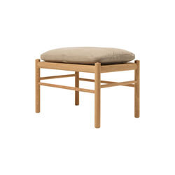 OW149F Footstool, Marble 20366, Carl Hansen & Søn