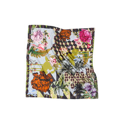 DECOUPAGE Scarf, light blue, Bella Ballou