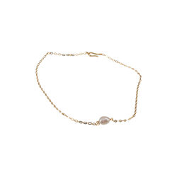 Solitary Tears Hecklace, gold plated, Stone Copenhagen