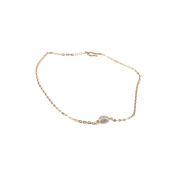 Solitary Tears Hecklace, gold plated, Stone Copenhagen