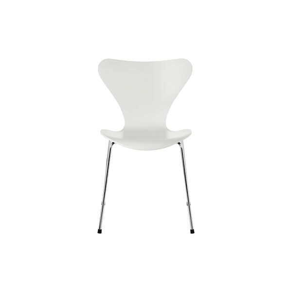 Series 7&trade; 3107 Chair, Full Lacquer, white, Fritz Hansen
