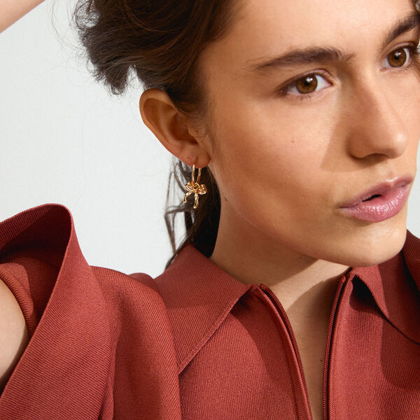 CASSIAN Earrings, gold plated, Pilgrim