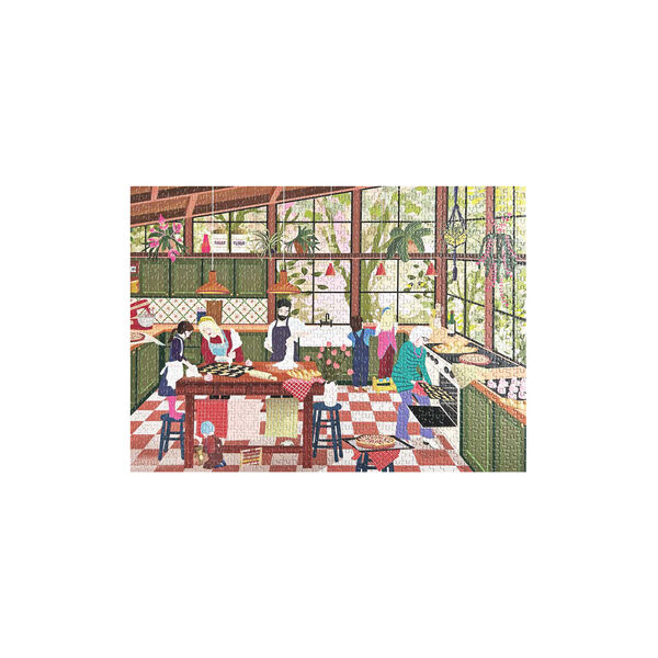 Cosy Kitchen Puzzle 1000 pieces, ViSSEVASSE