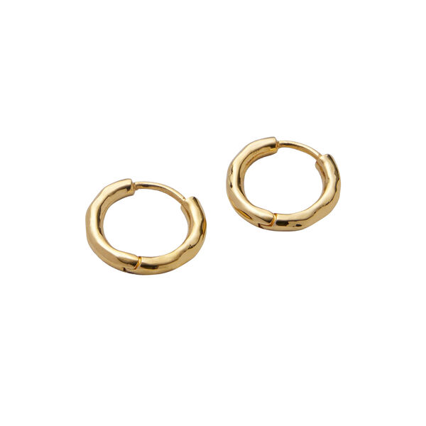Spirit Huggies Small, gold plated, Pernille Corydon Jewellery