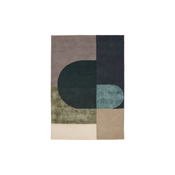 Vilja Rug, green, Linie Design