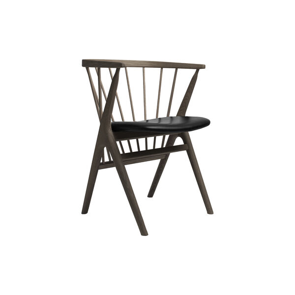 Sibast No 8 Dining Chair, dark oiled oak/black, Sibast Furniture