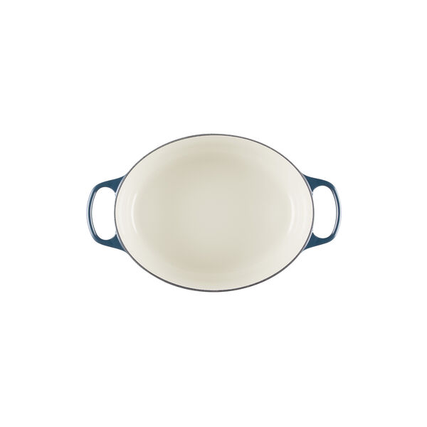 Signature cast iron oval casserole &Oslash; 31 cm, nuit, Le Creuset