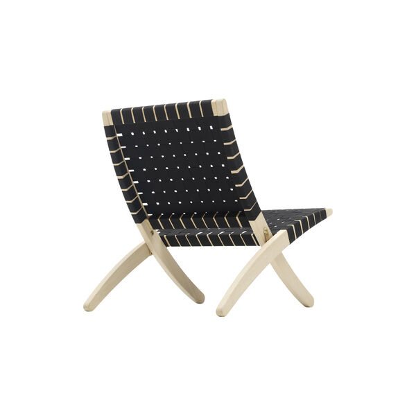 MG501 Cuba Chair, soap treated oak/black, Carl Hansen & S&oslash;n