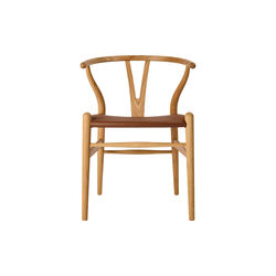 CH24P | Wishbone Chair | Oak Oil/Loke 7060, Carl Hansen & S&oslash;n