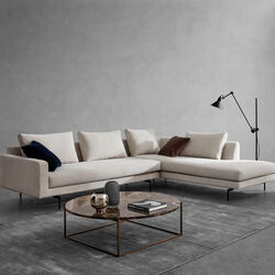 Edge V2 Sofa with Right Chaise, soft 02, Wendelbo