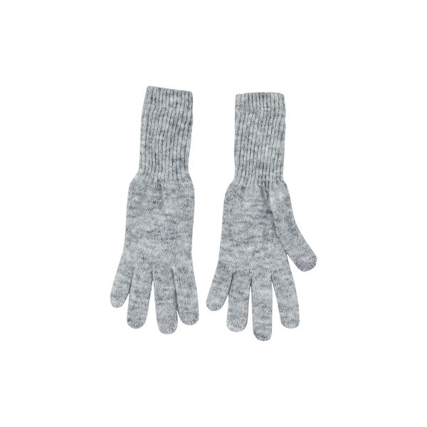 CABLE Gloves, grey/melange, Bella Ballou