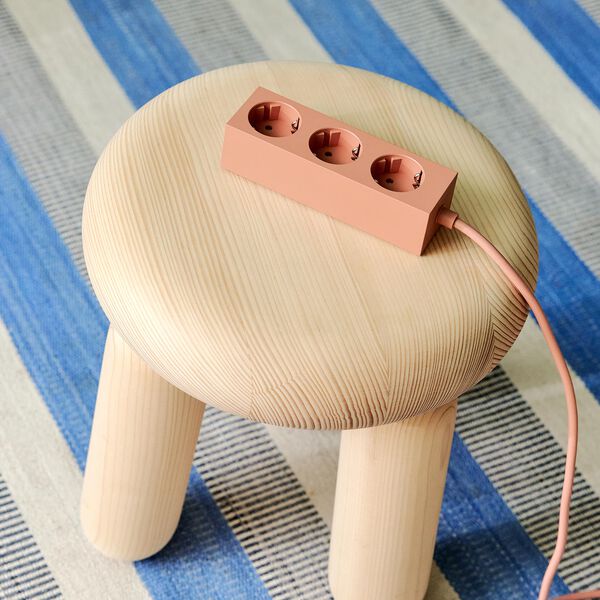 Power Bar 2 meters, dusty rose, Pedestal