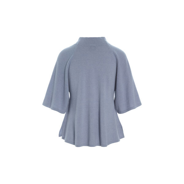 Cloud cashmere High-necked Blouse, steel blue Cloud cashmere High-necked Blouse, steel blue, BITTE KAI RAND