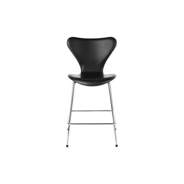 Series 7™ 3187 Fully Upholstered Counter Stool, Essential black Series 7™ 3187 Fully Upholstered Counter Stool, Essential black, Fritz Hansen