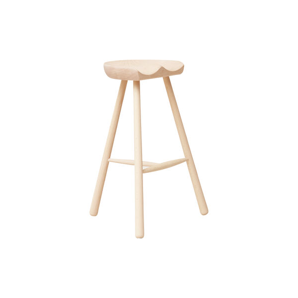 Shoemaker Chair™ no. 49, white oiled beech, Form & Refine