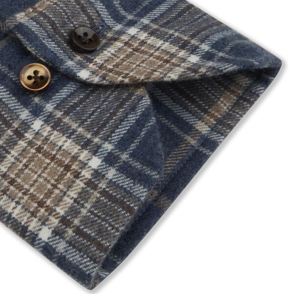Regular C26 RC cuff, dark blue check, Stenstr&ouml;ms
