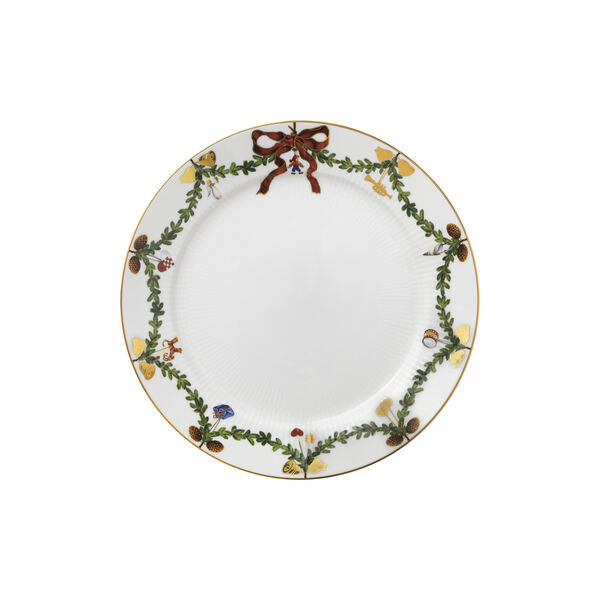 Star Fluted Christmas Plate Ø 27 cm, Royal Copenhagen