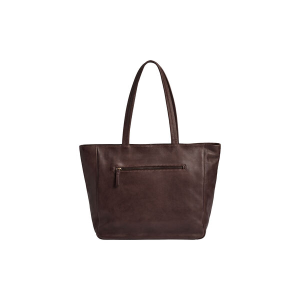 EmberMBG Shopper Soft Vintage, chocolate brown w/br. gold, Markberg