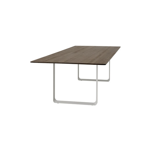 70/70 Table, solid smoked oak/grey, Muuto