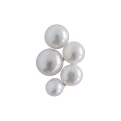 Bloom Pearl Berries Earring Single, gold, Stine A Jewelry