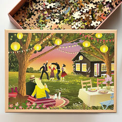 Garden Party Puzzle 1000 pieces, ViSSEVASSE