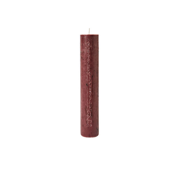 Mura Advent Candle, dark grape, Ferm Living
