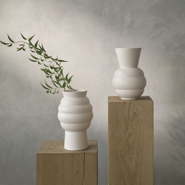 Tortus Archie vase No 2, white Tortus Archie vase No 2, white, Knabstrup Keramik