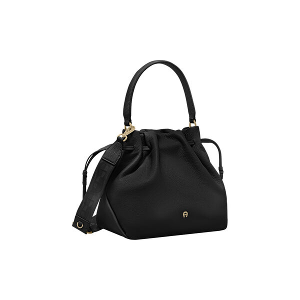 Paola Hobo Bag | Black, Aigner