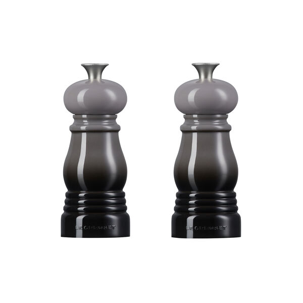 Salt & Pepper Mill Set Mini, flint, Le Creuset