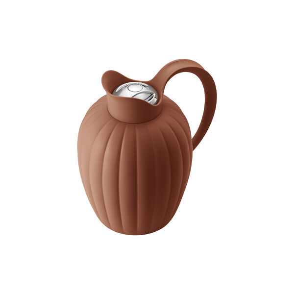 Bernadotte Thermo Jug, terracotta, Georg Jensen