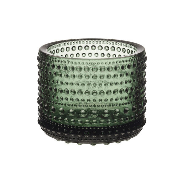 Kastehelmi Tealight Candleholder, pine green, Iittala