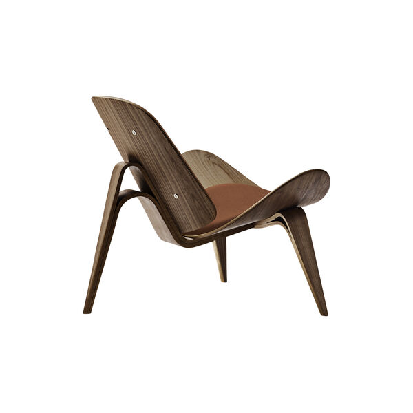 CH07 Shell Chair, oiled walnut/Freja 2068, Carl Hansen & S&oslash;n