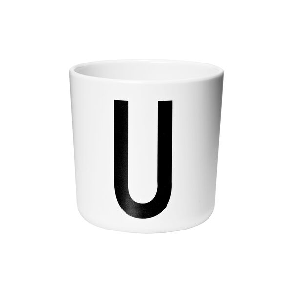 Eco A-Z Kids cup, U, Design Letters