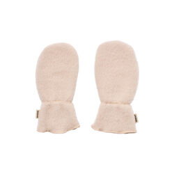 Wool Fleece Miitens Jay, pale lilac, Wheat