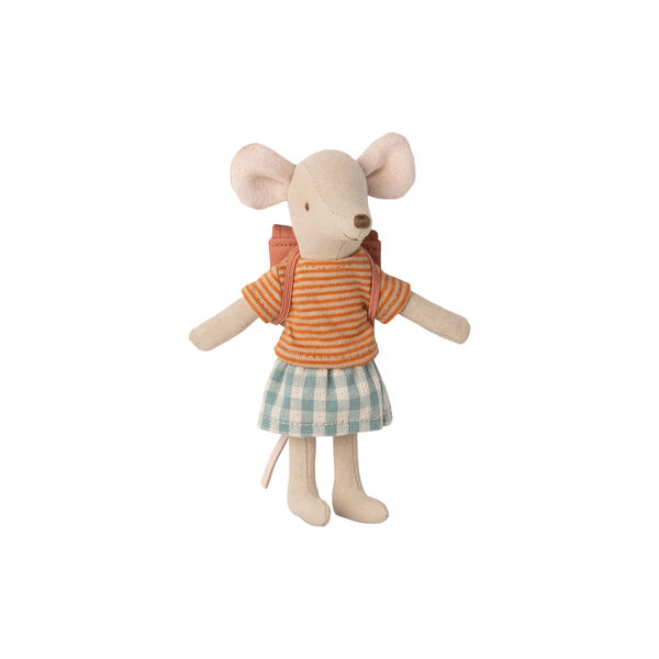 Big Sister Bicycle Mouse with Bag Big Sister Bicycle Mouse with Bag, Maileg