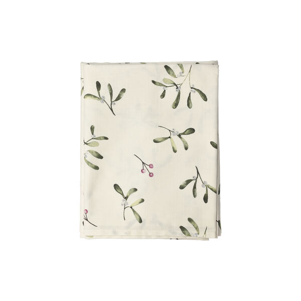 Mistletoe Christmas Tablecloth, nature Mistletoe Christmas Tablecloth, nature, Södahl