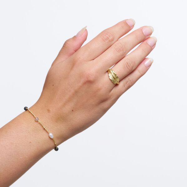 Anais bracelet, grey Anais bracelet, grey, Pure by Nat